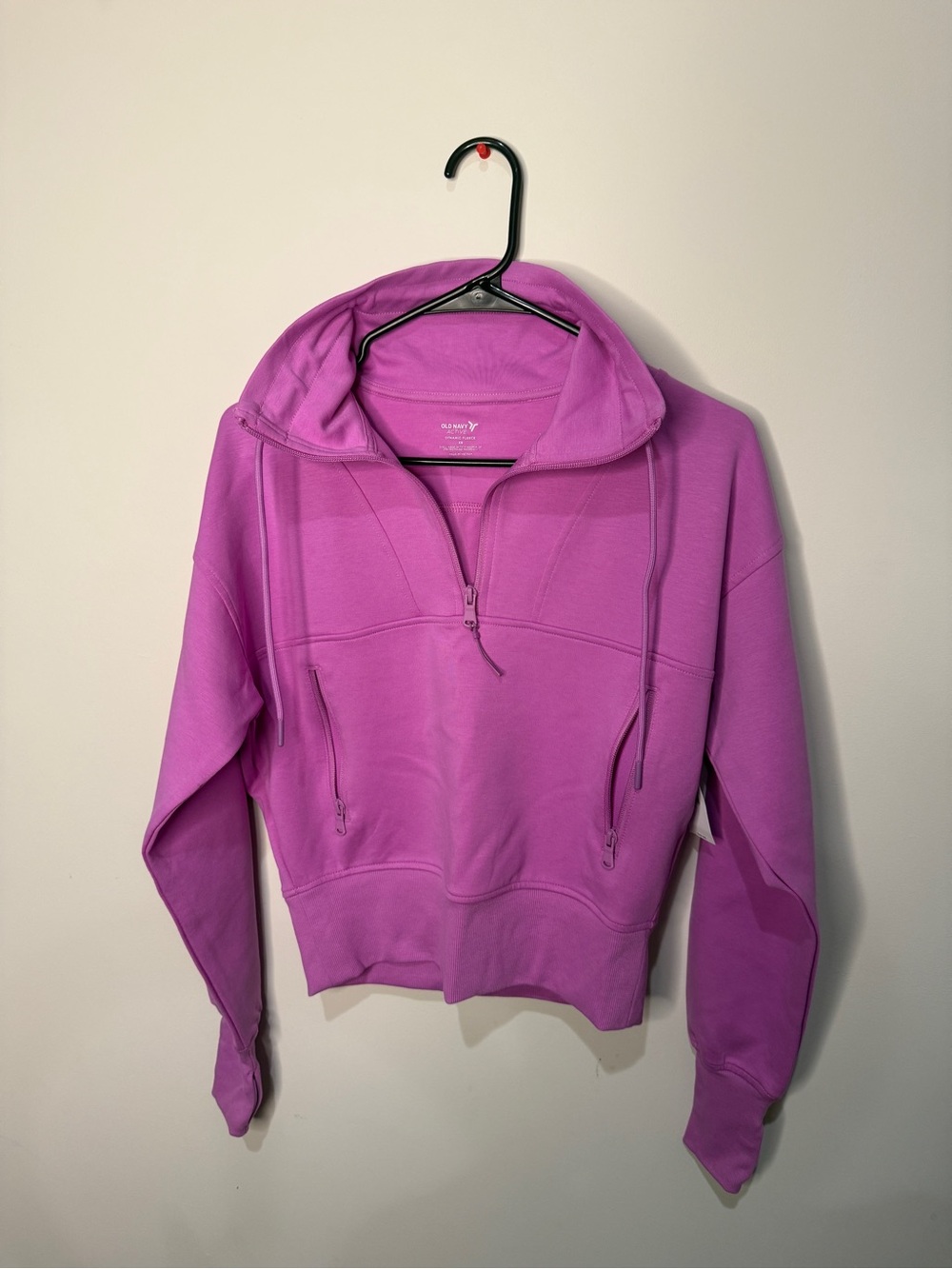 Old Navy Lavender Half-Zip Hoodie